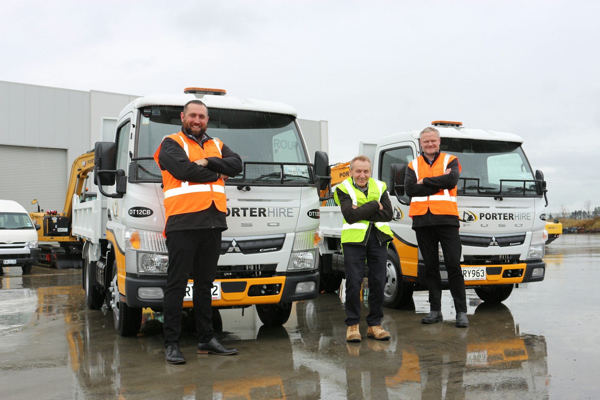Porter Group's FUSO Canter 4x2 Tipper from Keith Andrews.