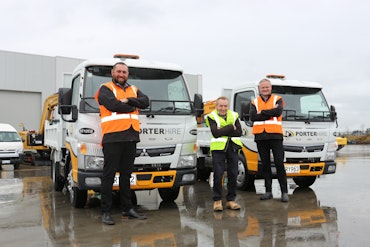 Porter Group's FUSO Canter 4x2 Tipper from Keith Andrews.