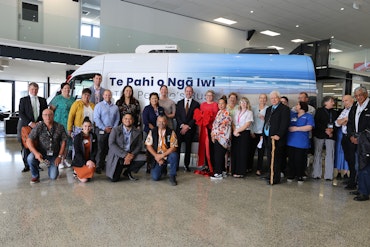 Mercedes-Benz Sprinter supplied to Te Whatu Ora by Keith Andrews.