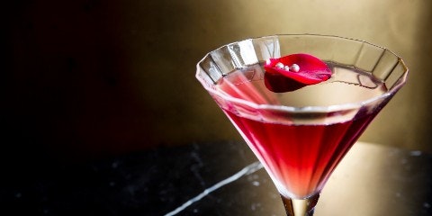 Red cocktail