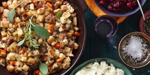 Bowls of food