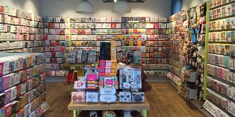 Inside Scribbler store