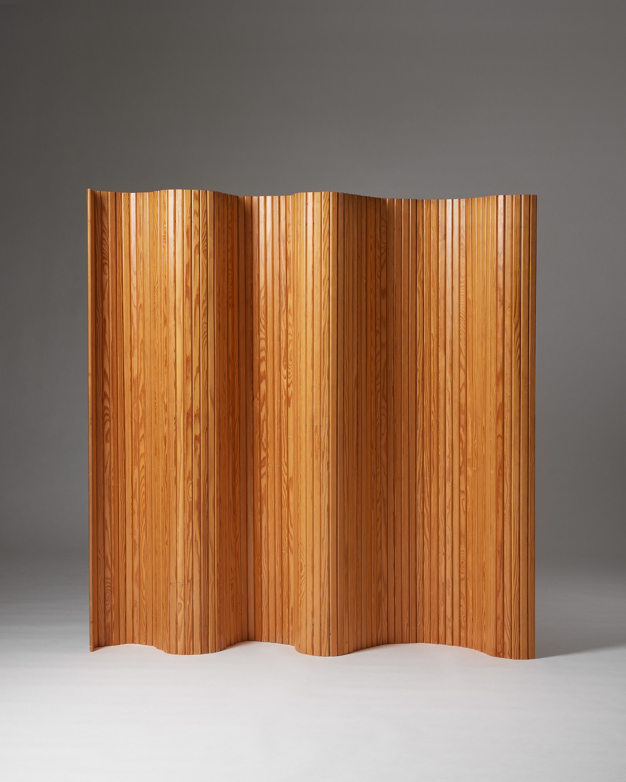 Folding 'Screen 100' designed by Alvar Aalto, Finland, 1936