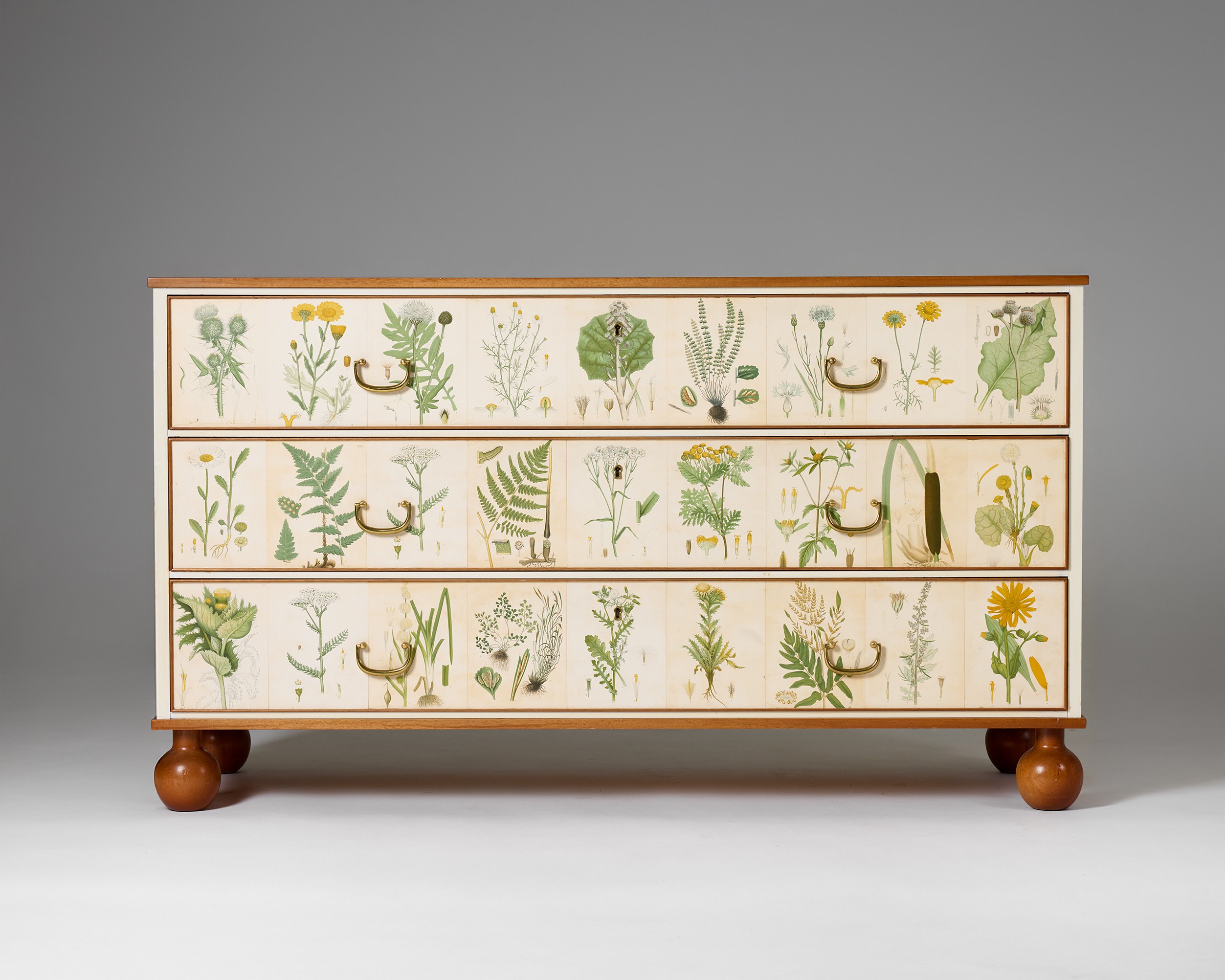 Josef Frank 'Flora' Chest of Drawers 1050 Svenskt Tenn 1930s