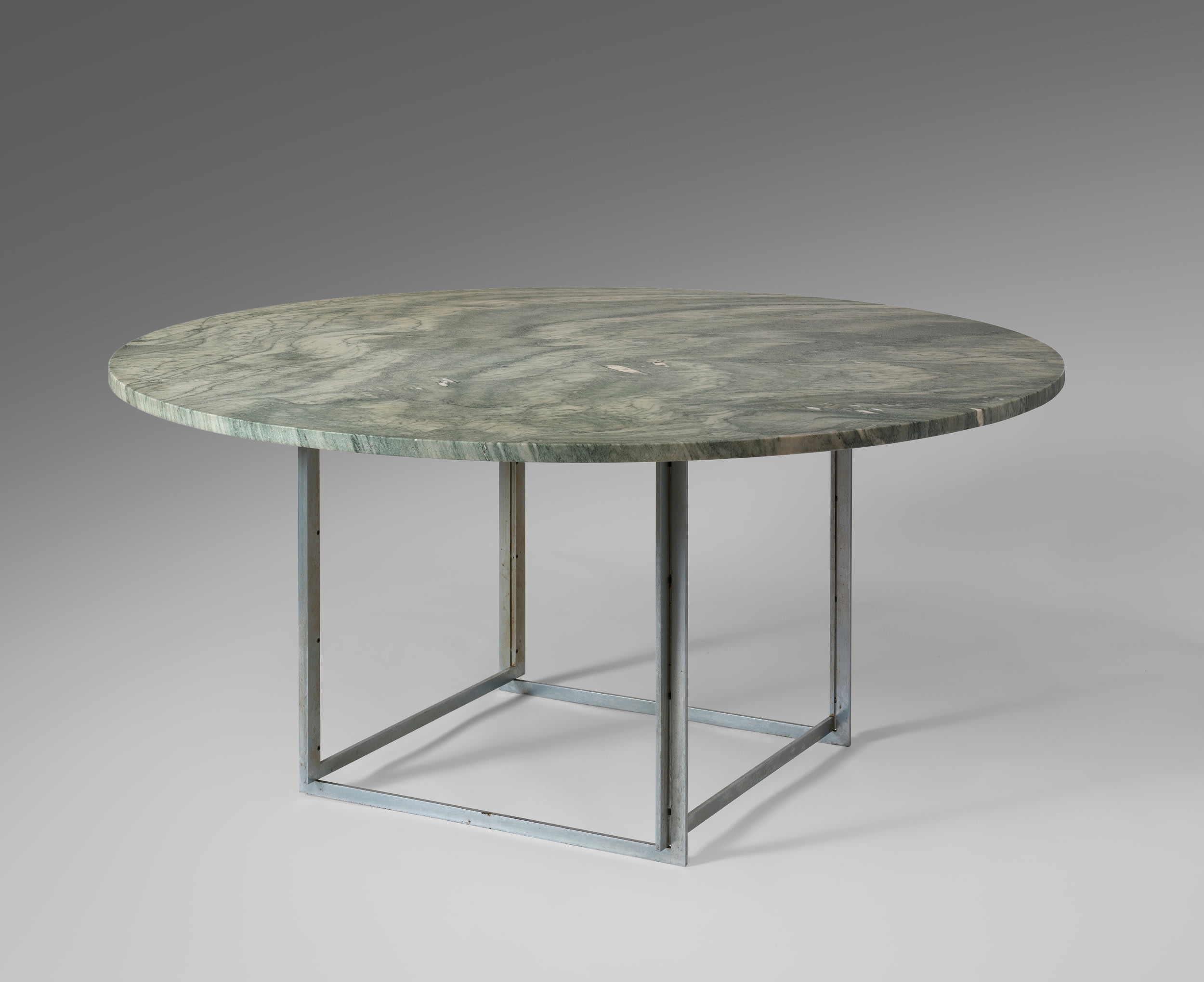 Dining table model PK54 designed by Poul Kjaerholm, Denmark, 1963
