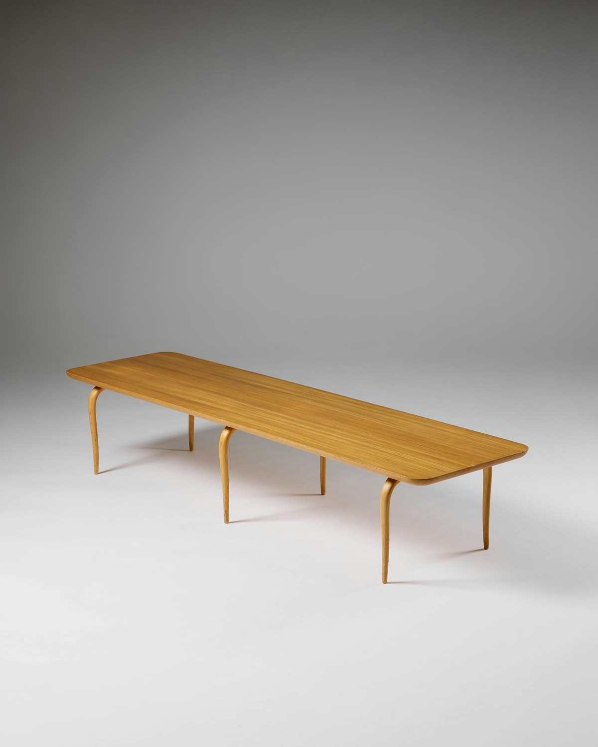 Bench/coffee table “Annika” designed by Bruno Mathsson, Sweden, 1963