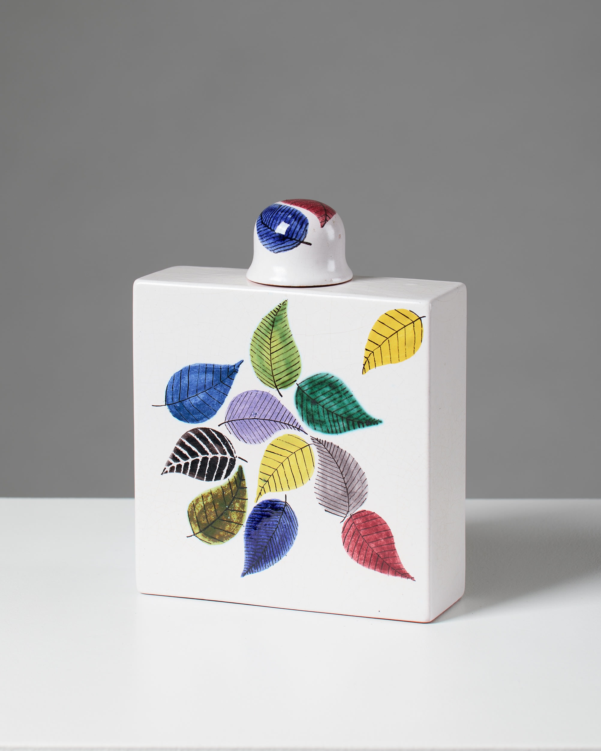 Lidded bottle designed by Stig Lindberg, 1950s