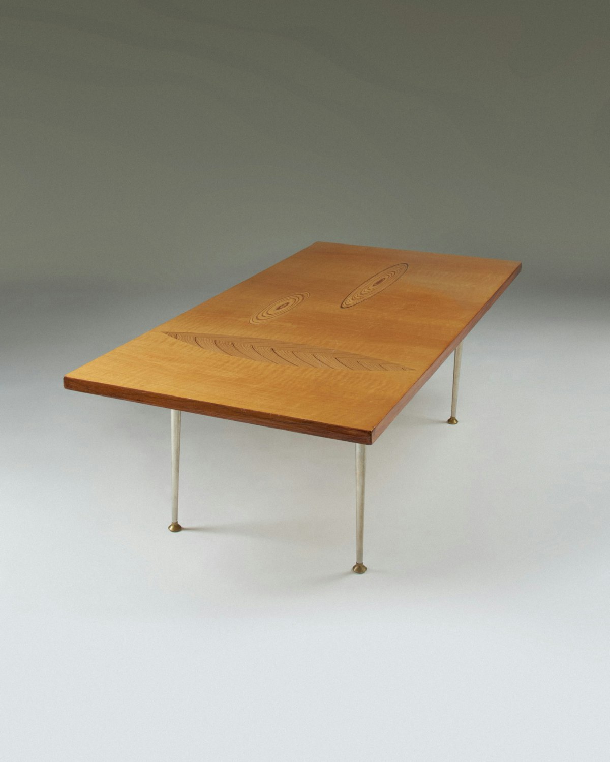 Occasional table 'Rhythmic Plywood' model 9015 designed by Tapio Wirkk