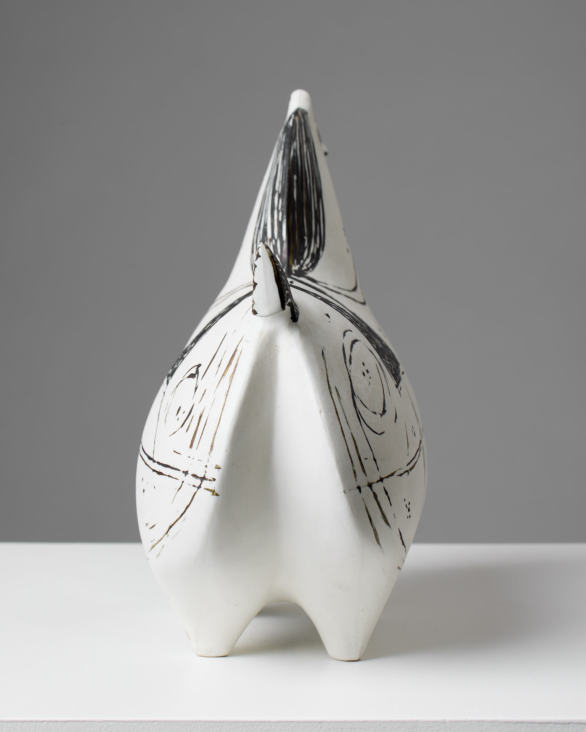 Sculpture 'Springare' designed by Stig Lindberg, Sweden, 1950s