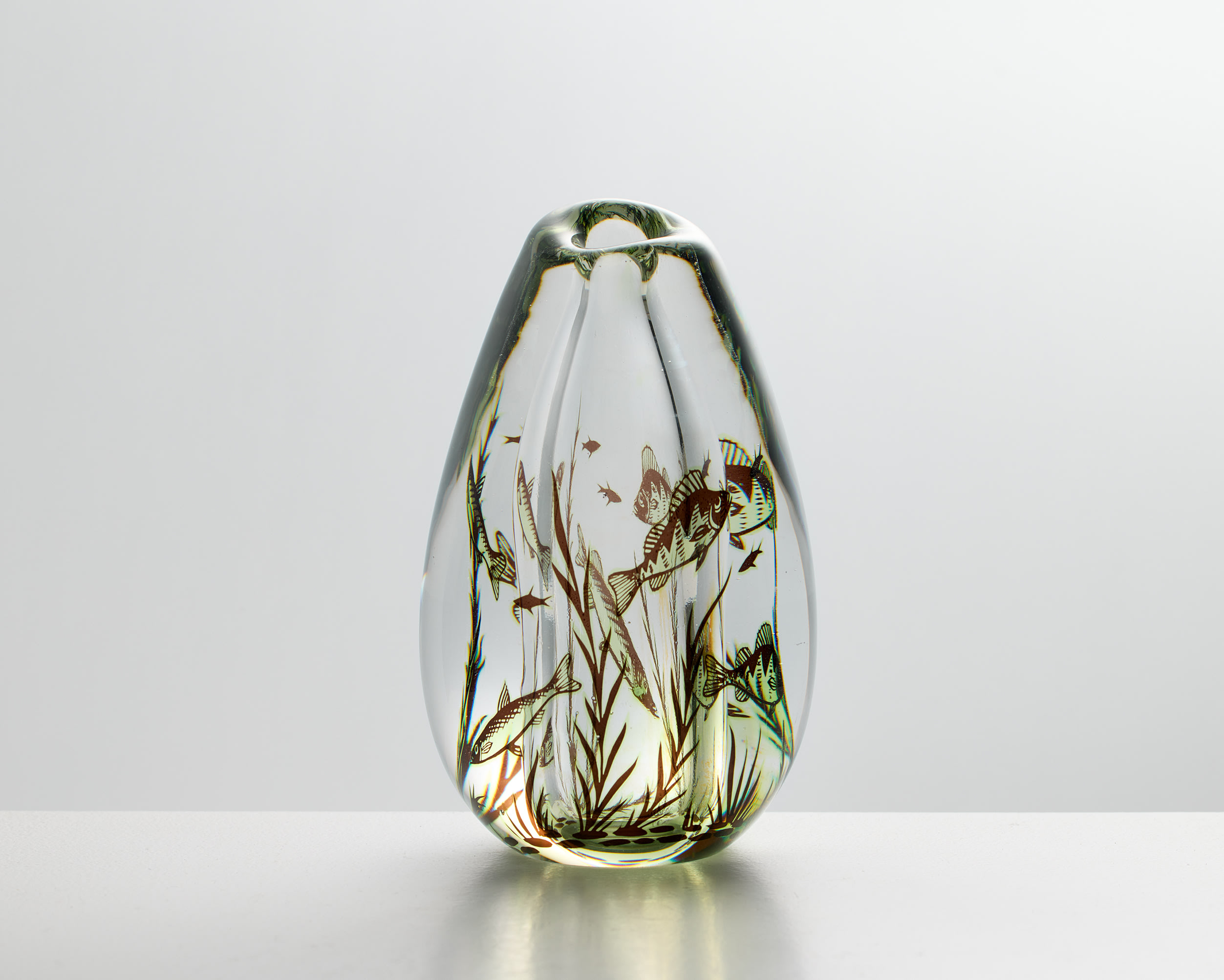 花瓶・フラワースタンド Orrefors Ingegerd Raman Pond vase 1750669372-