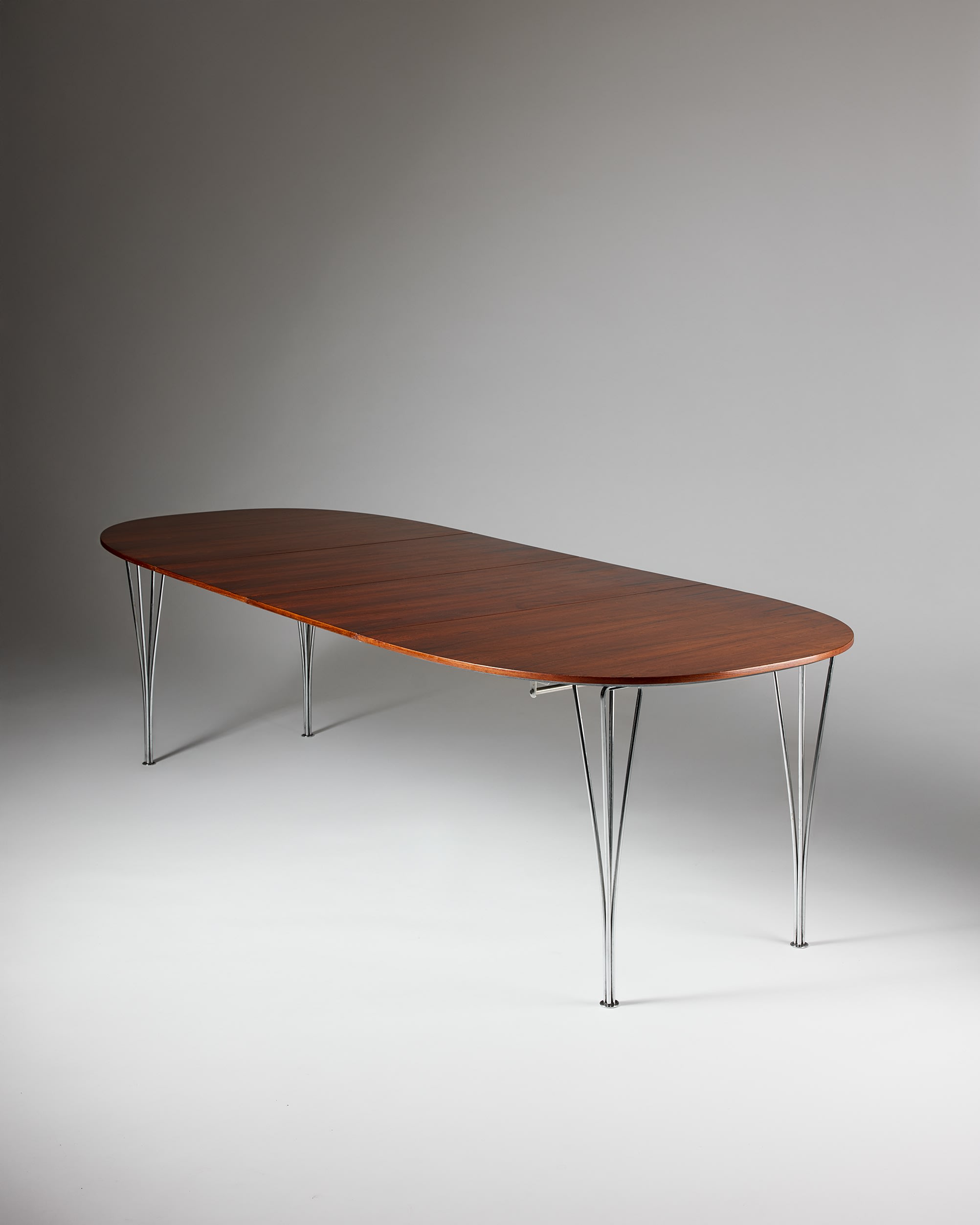 Iconic dining table Superelips designed by Bruno Mathsson, 1960s