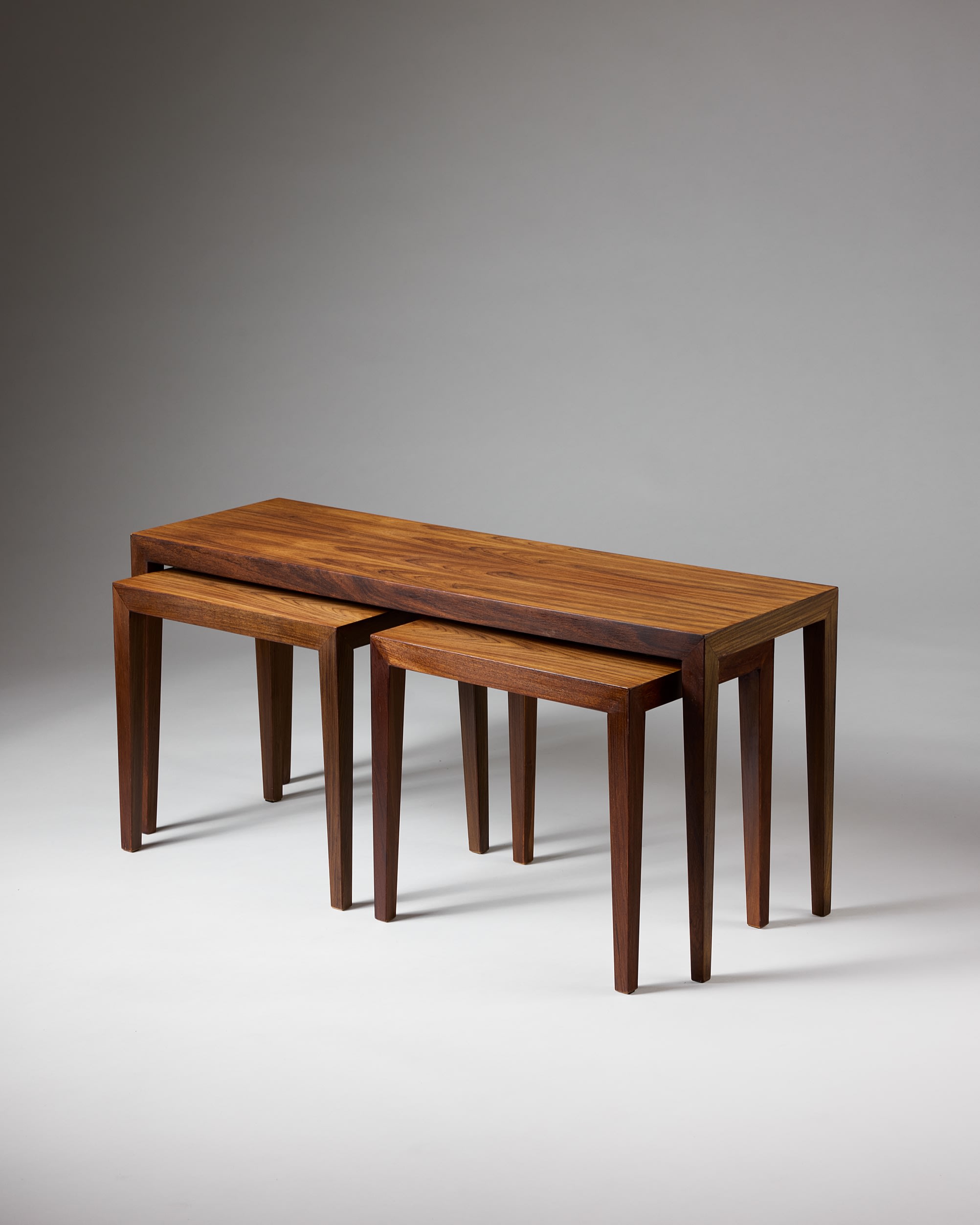 Pair of side tables 'Model 35' designed by Severin Hansen Jr.