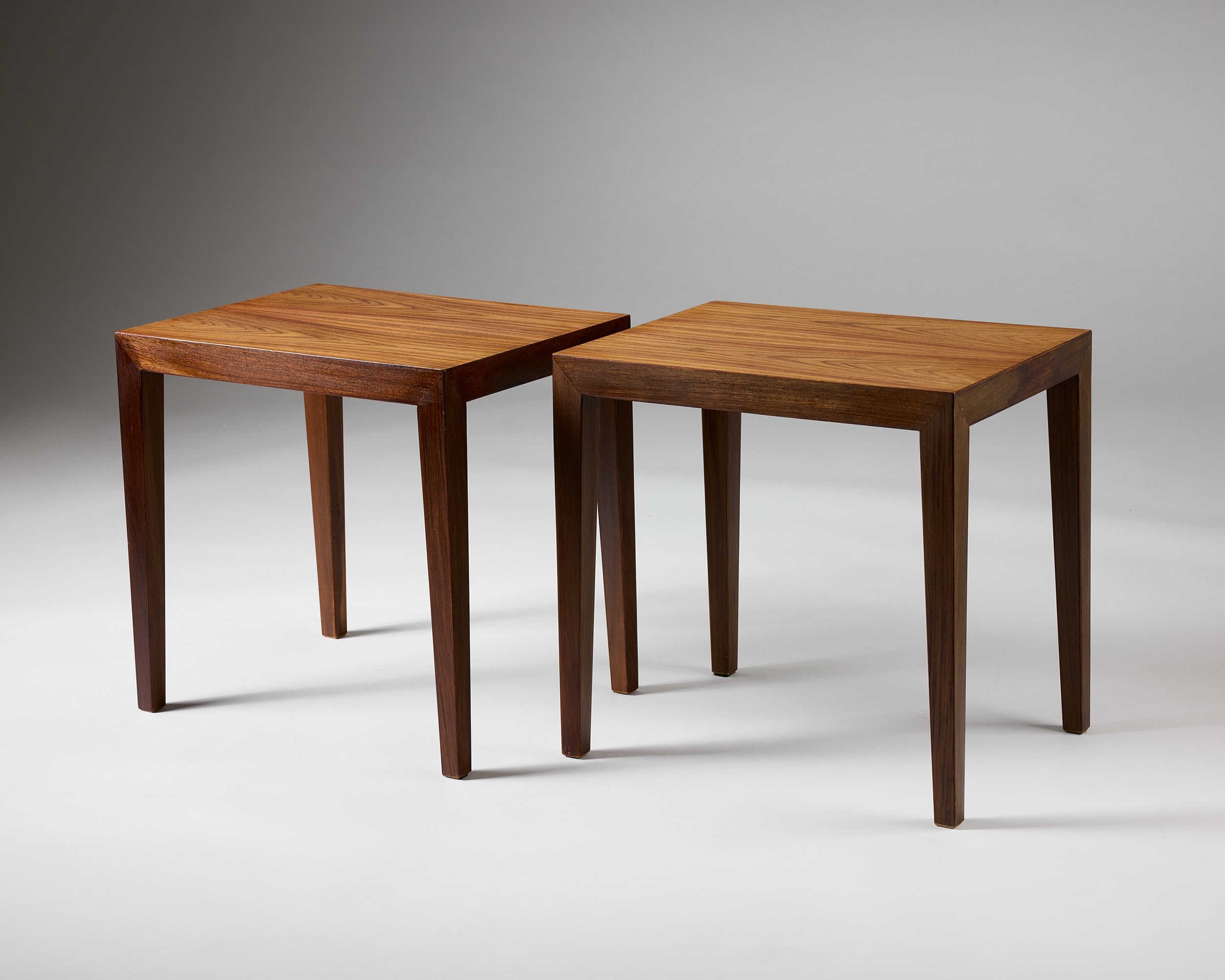 Severin Hansen Jr. サイドテーブル Model35 Pair of side tables 'Model 35' designed by Severin Hansen Jr.