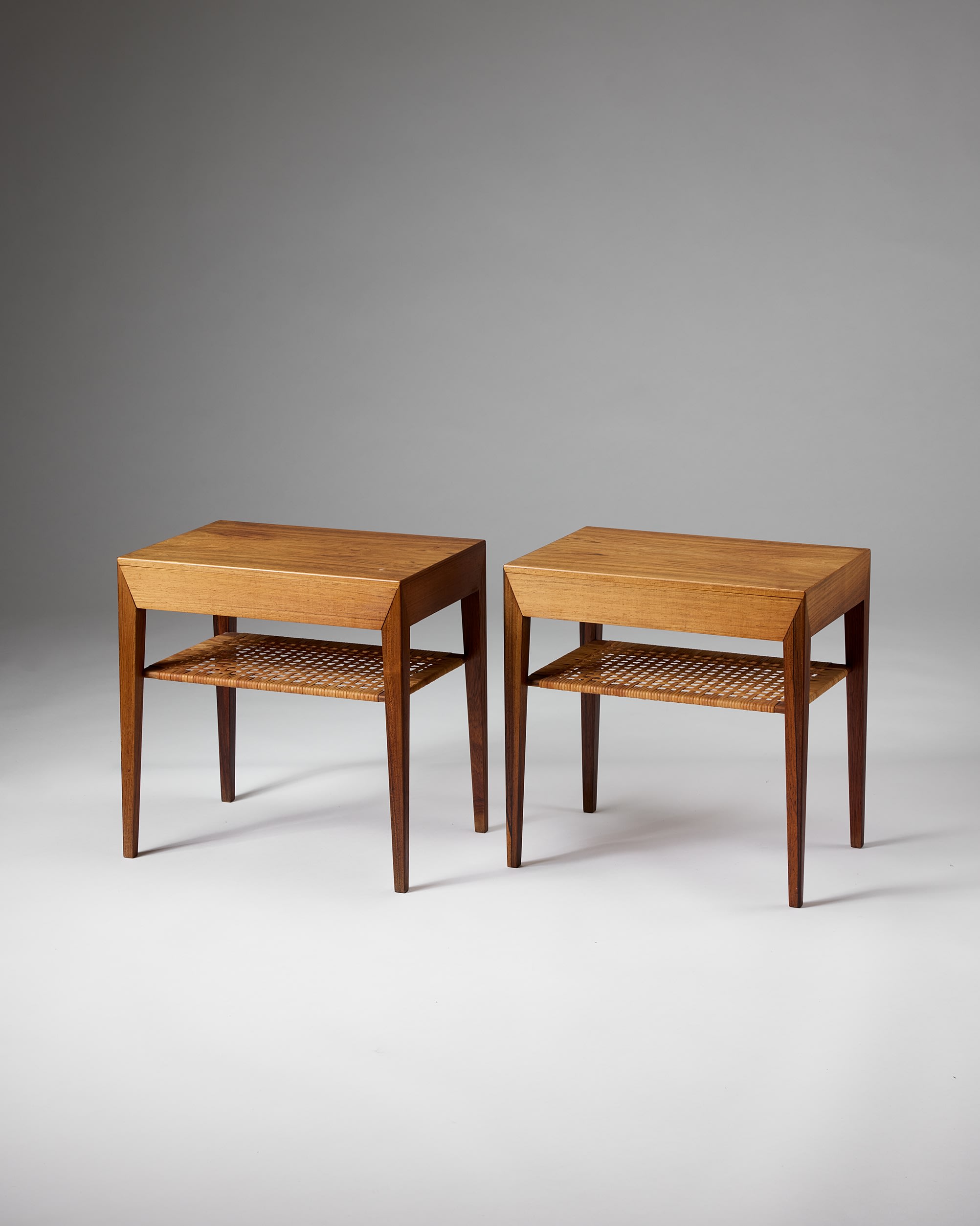 Severin Hansen Jr. サイドテーブル Model35 Pair of side tables 'Model 35' designed by Severin Hansen Jr.