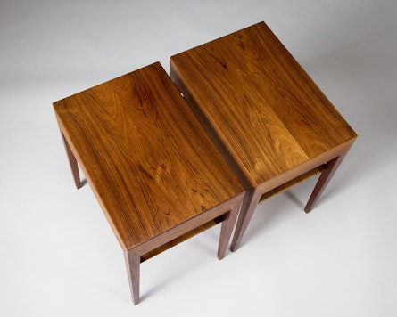 Pair of side tables 'Model 35' designed by Severin Hansen Jr.