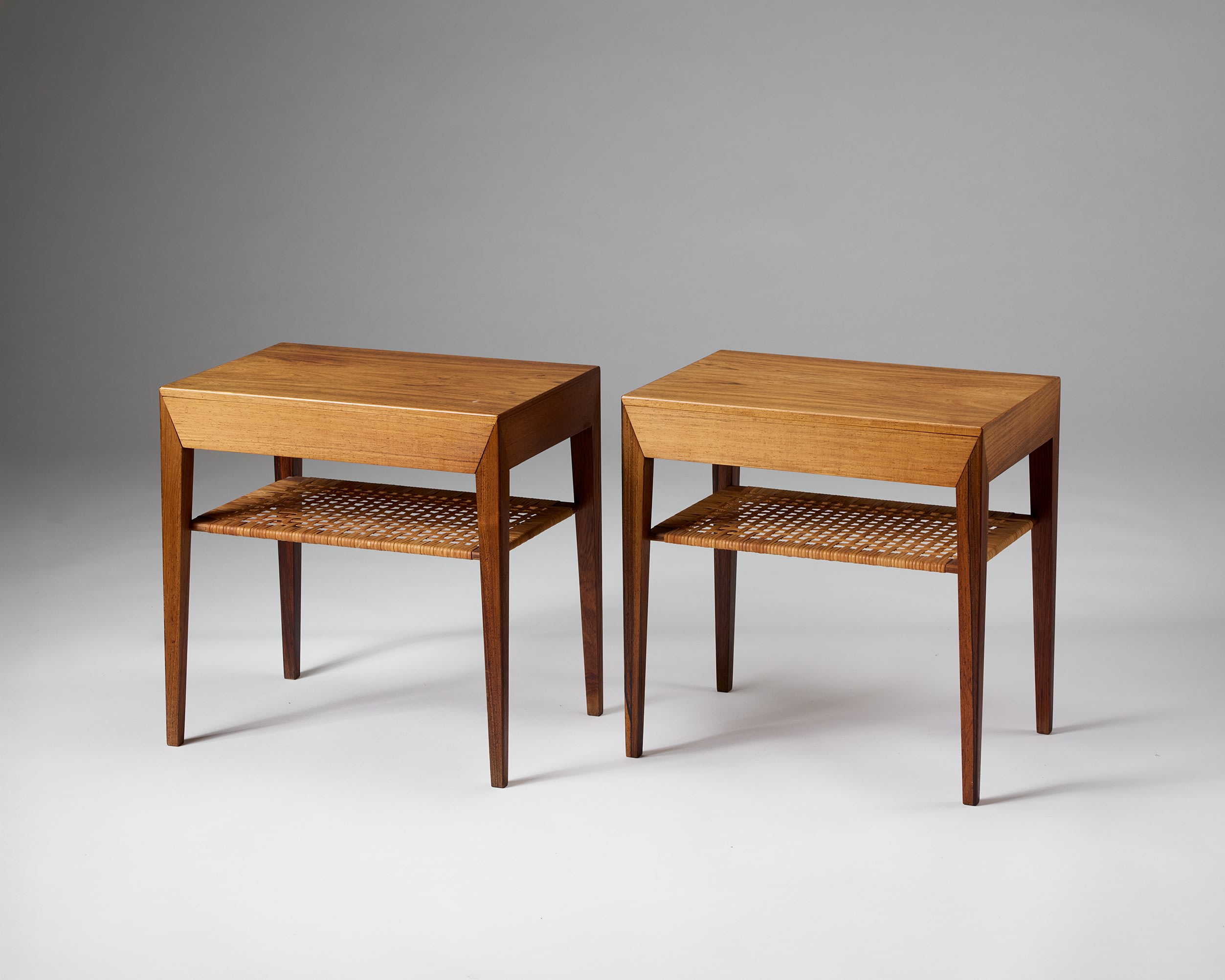 Severin Hansen Jr. サイドテーブル Model35 Pair of side tables 'Model 35' designed by Severin Hansen Jr.
