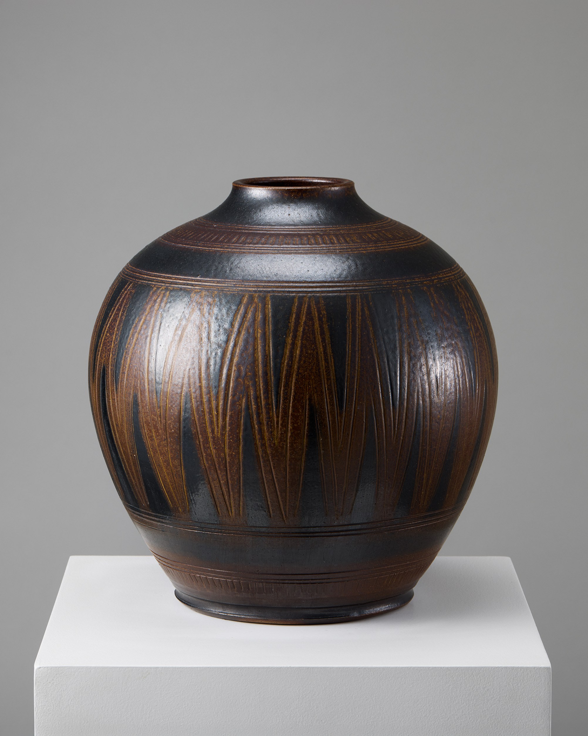 Rolf Palm　北欧/陶器/花器/ビンテージ/ロルフパルム Vase designed by Rolf Palm, Sweden, 1960s