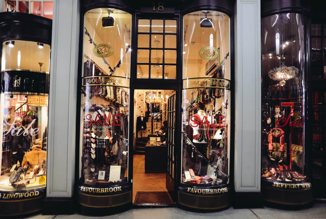 Front of store view