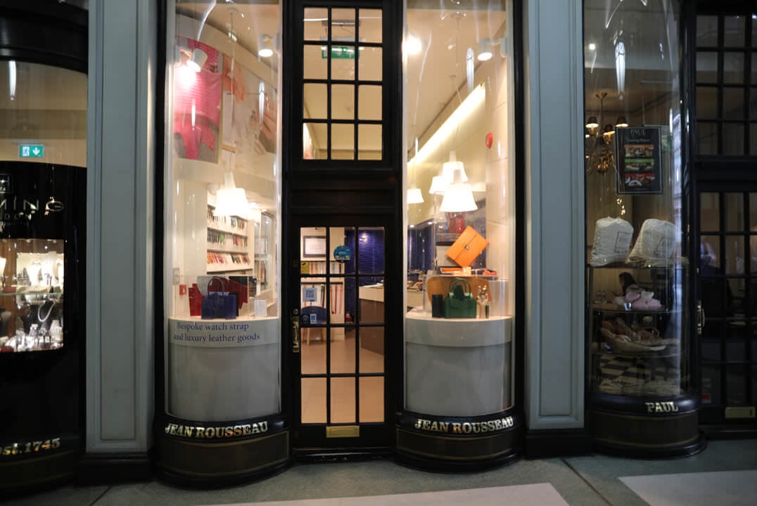 Front of store