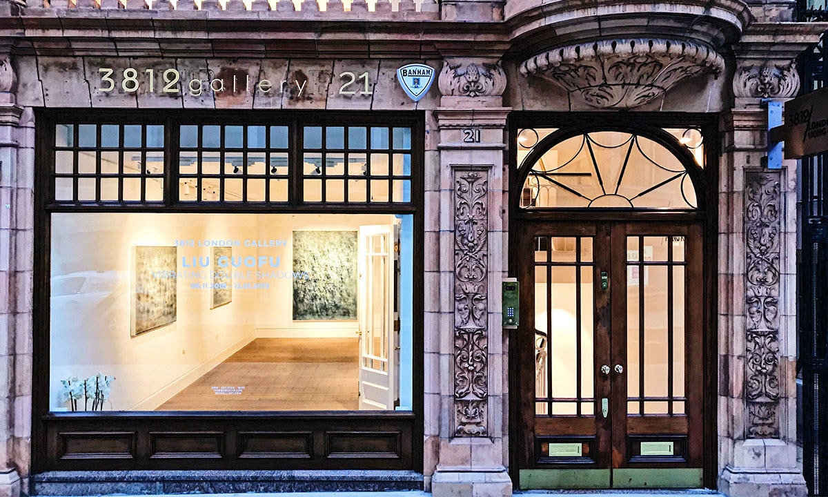 Front of store with windows