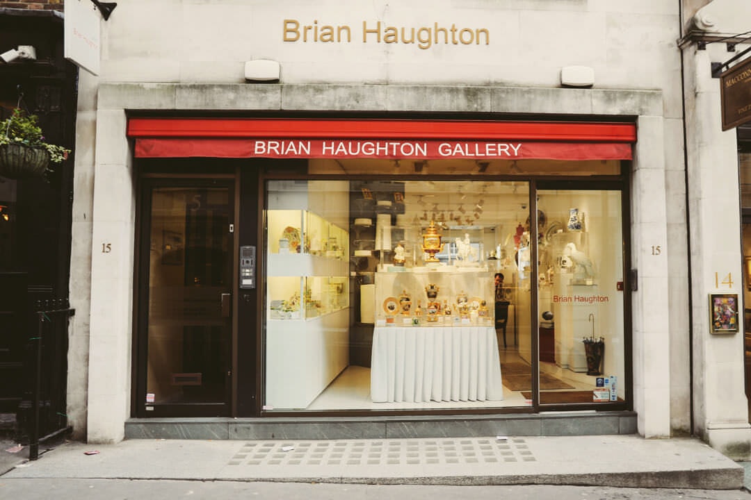 Brian Haughton logo on gallery