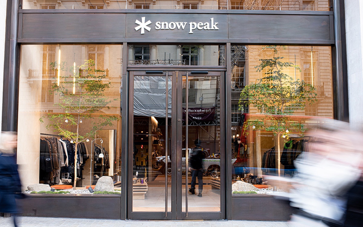 Outside store front