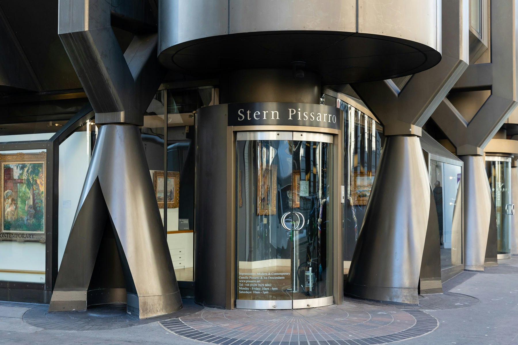 Glass doors