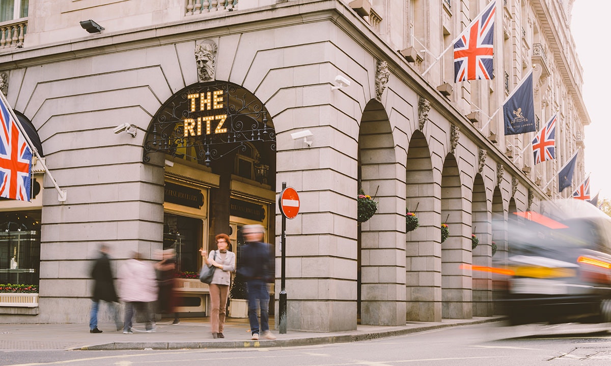 Outside view of The Ritz