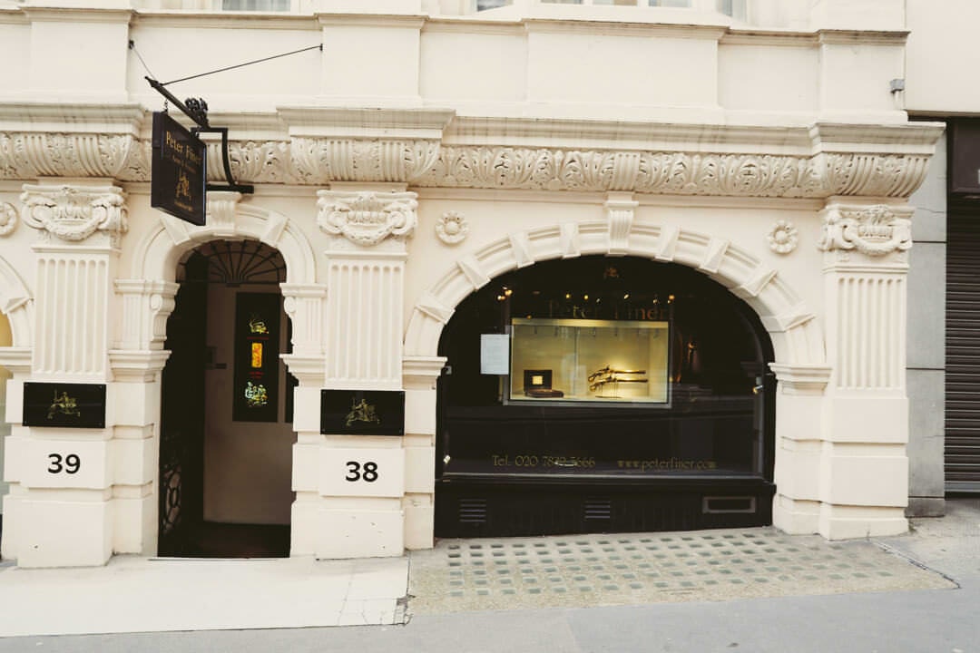 Outside view of store