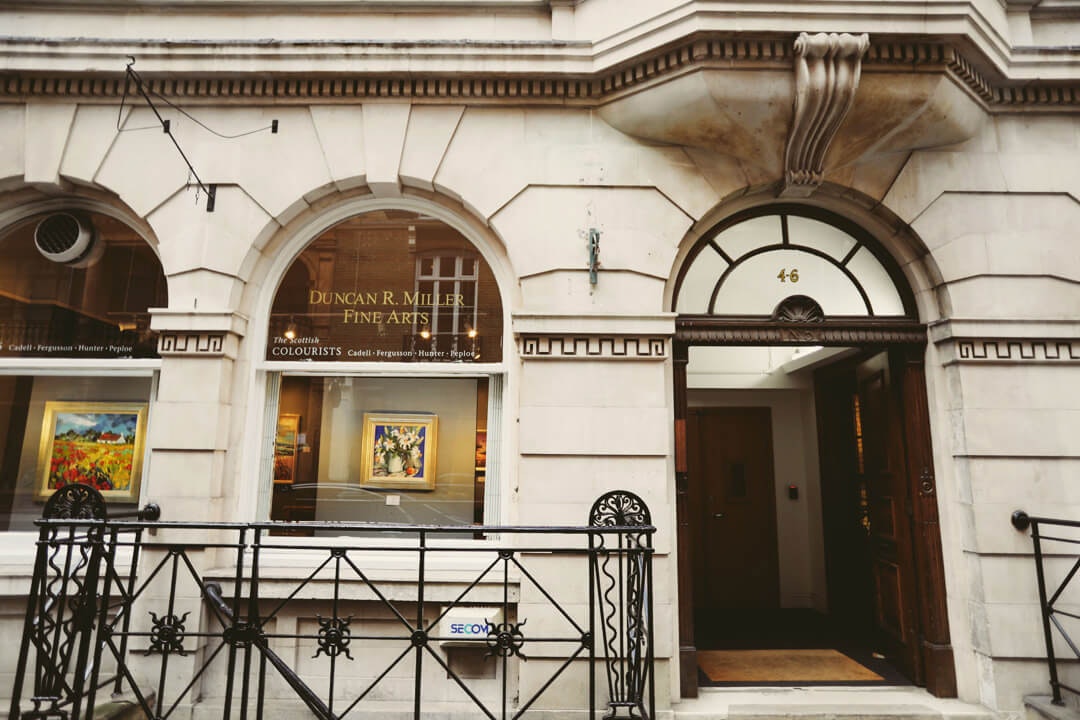 Front of gallery