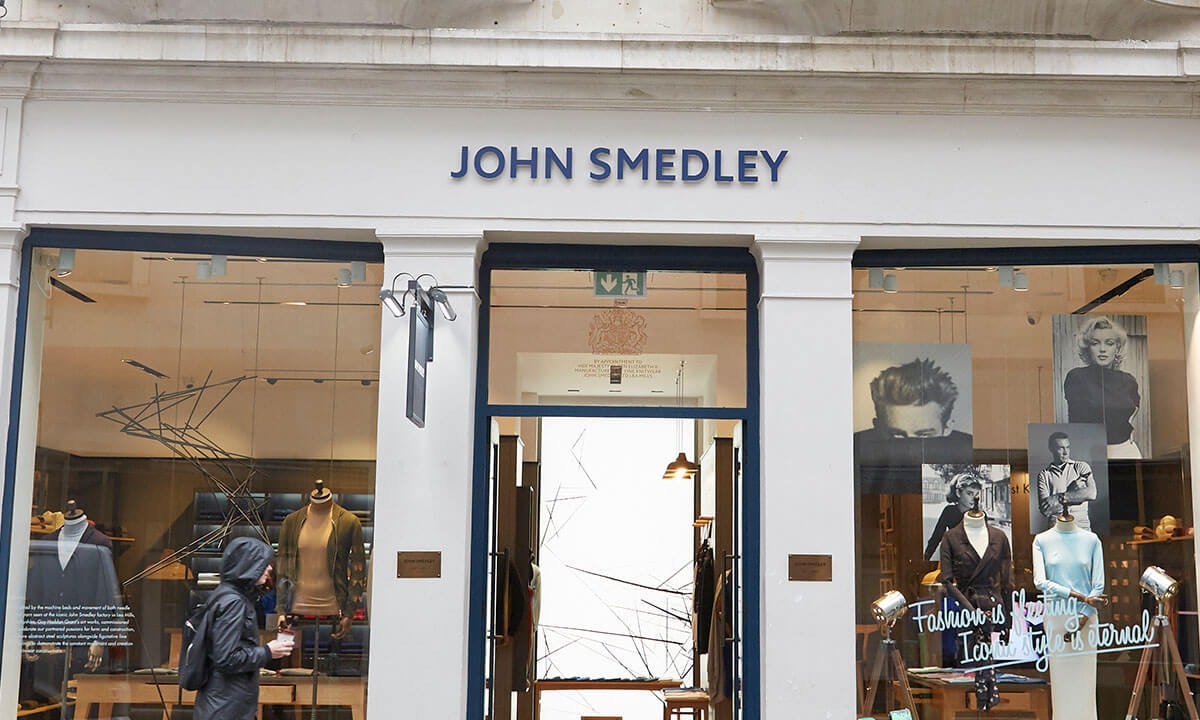 Outside view of store