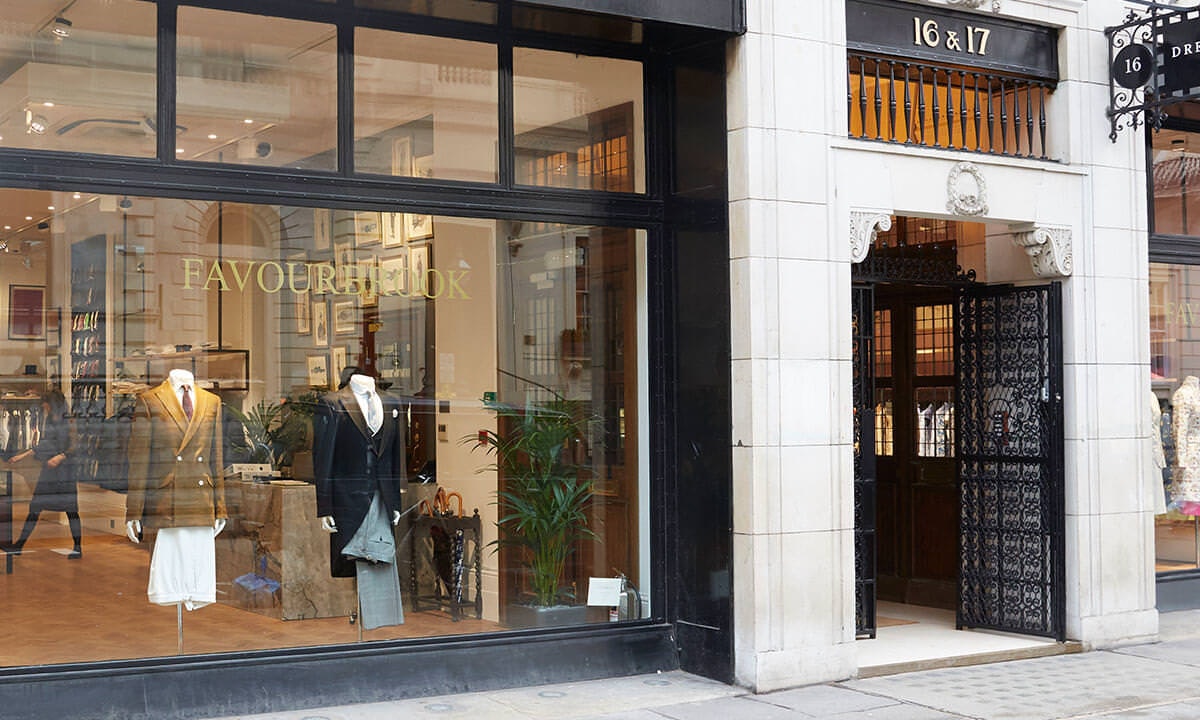 Outside view of store