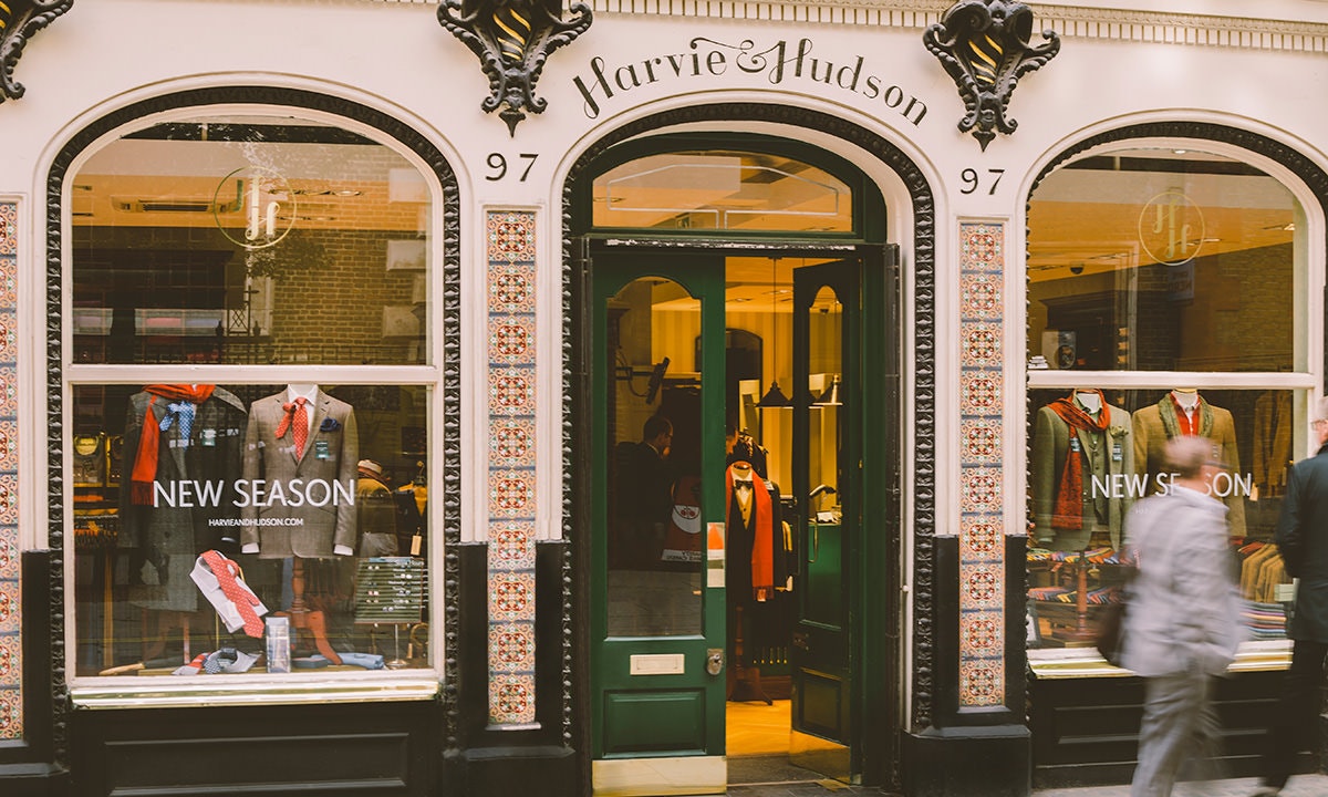 Outside view of the store