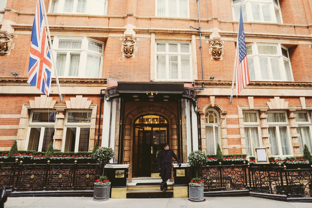 Front of The Stafford London