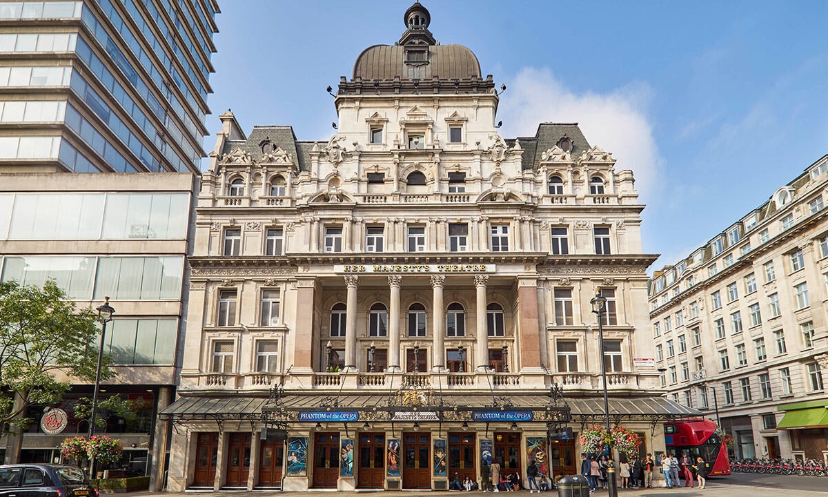 Front of theatre