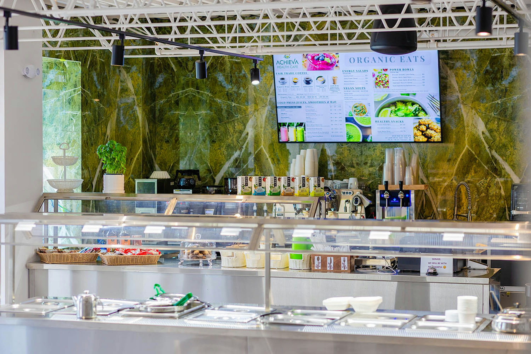 Achieva health cafe interior