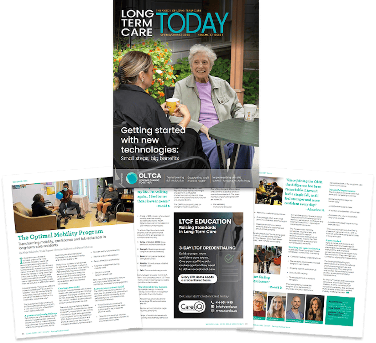 Long Term Care Today Spring Summer 2026 featuring Achieva Health's Optimal Mobility Program