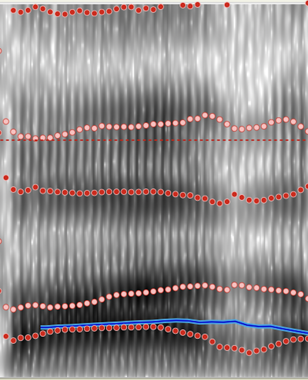 Image of a spectrogram
