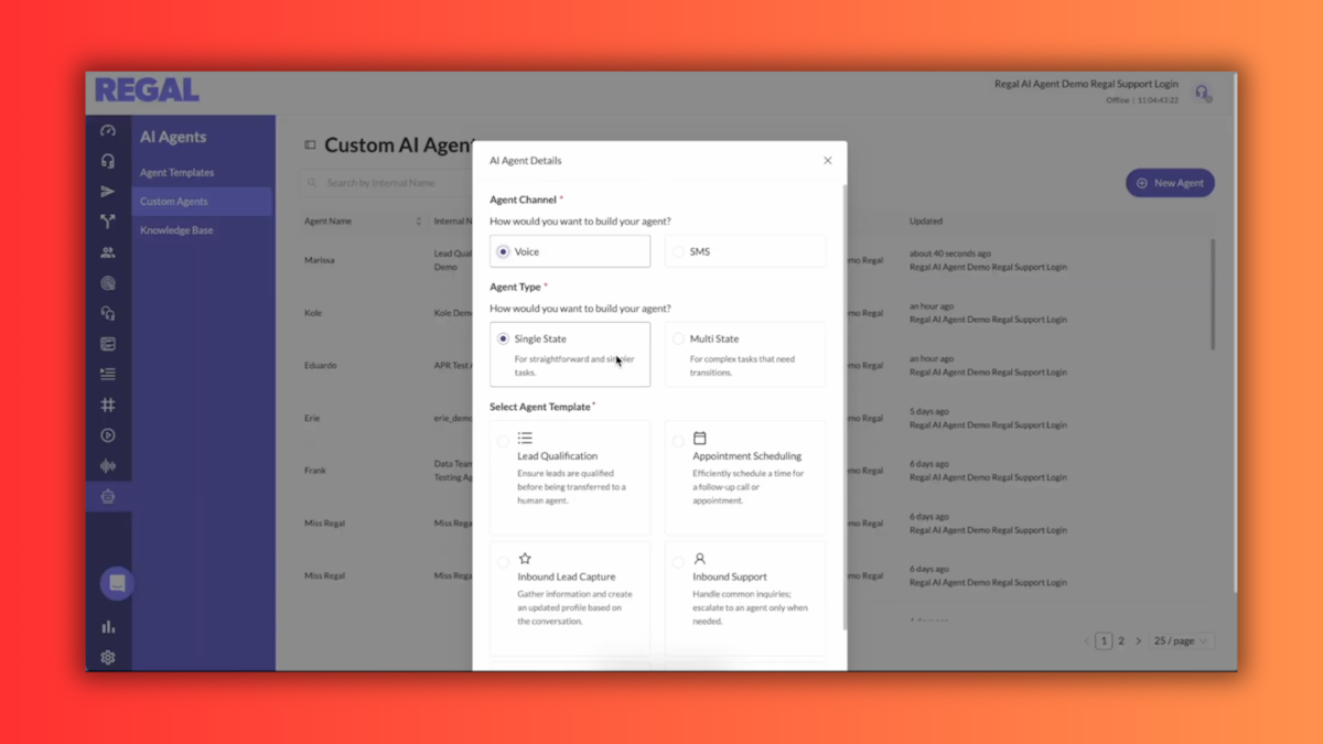 Regal's configurable builder