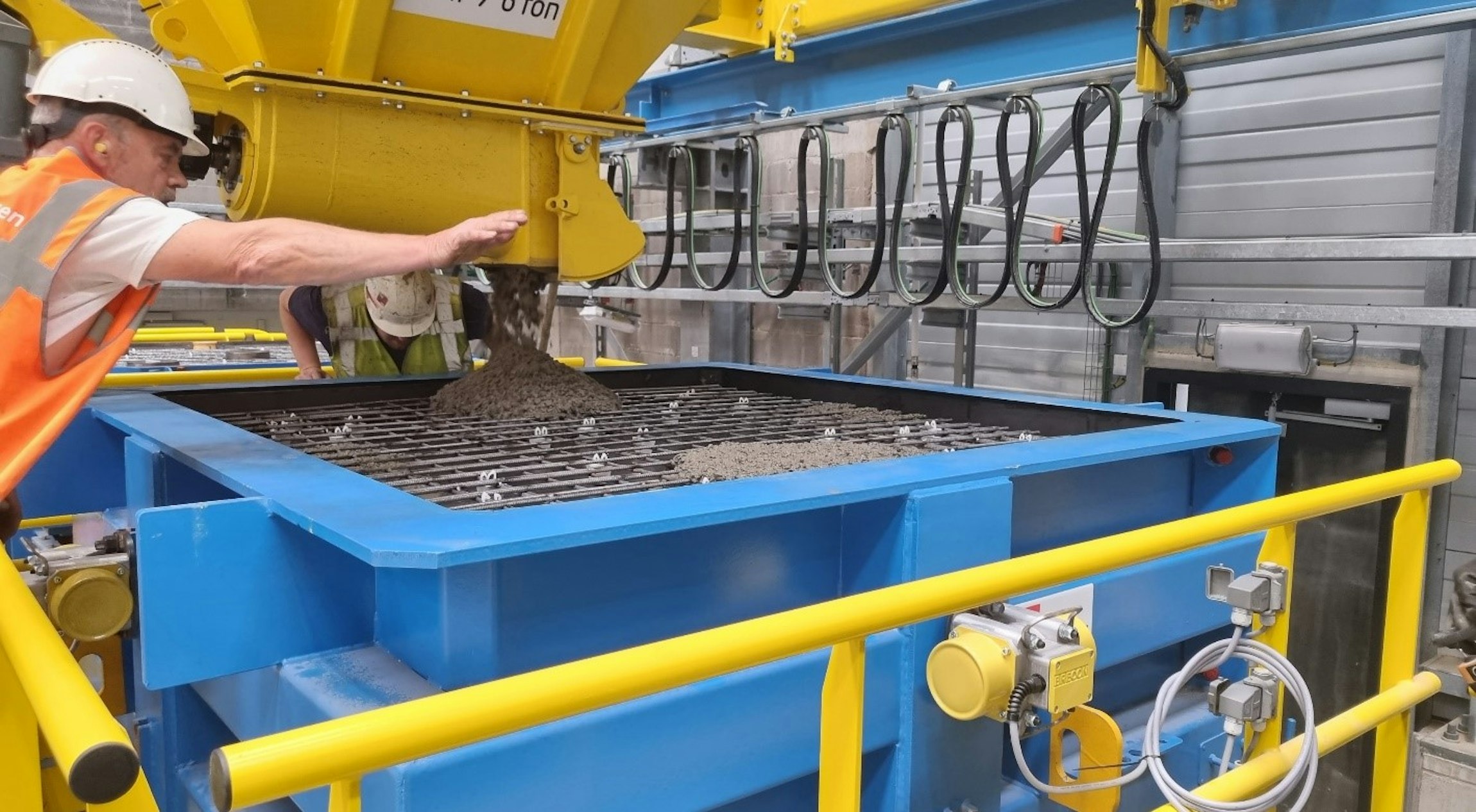 Usine de caissons