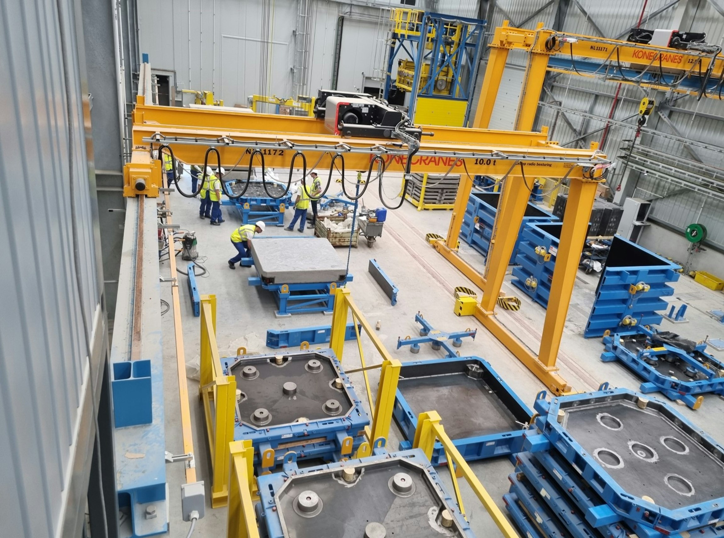 Usine de caissons