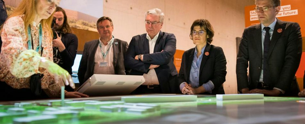Opening bezoekerscentrum radioactiviteit Tabloo Dessel