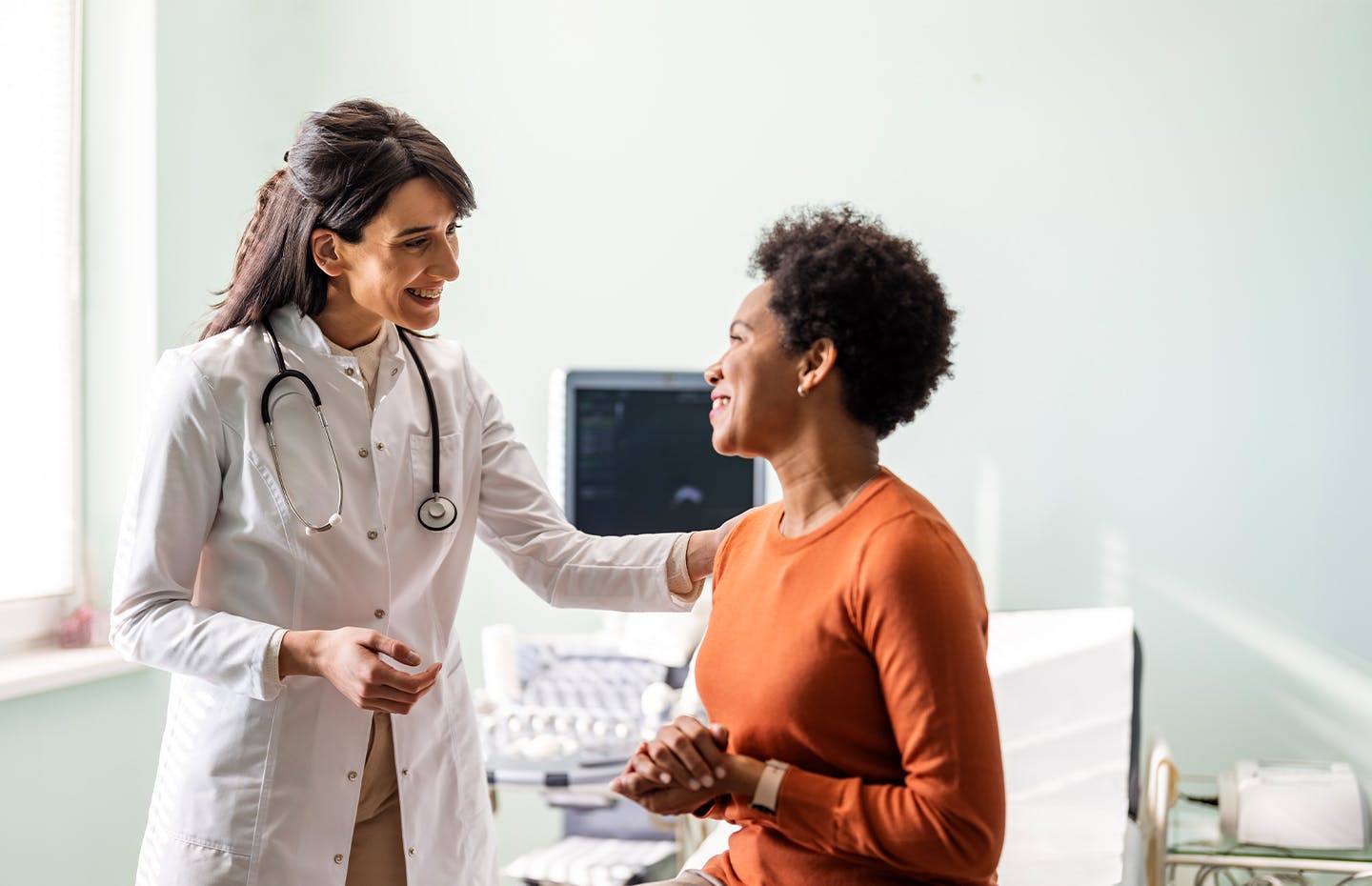 doctor and patient meeting