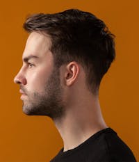 man with facial hair