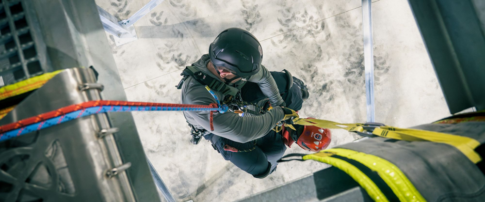 Man Descending