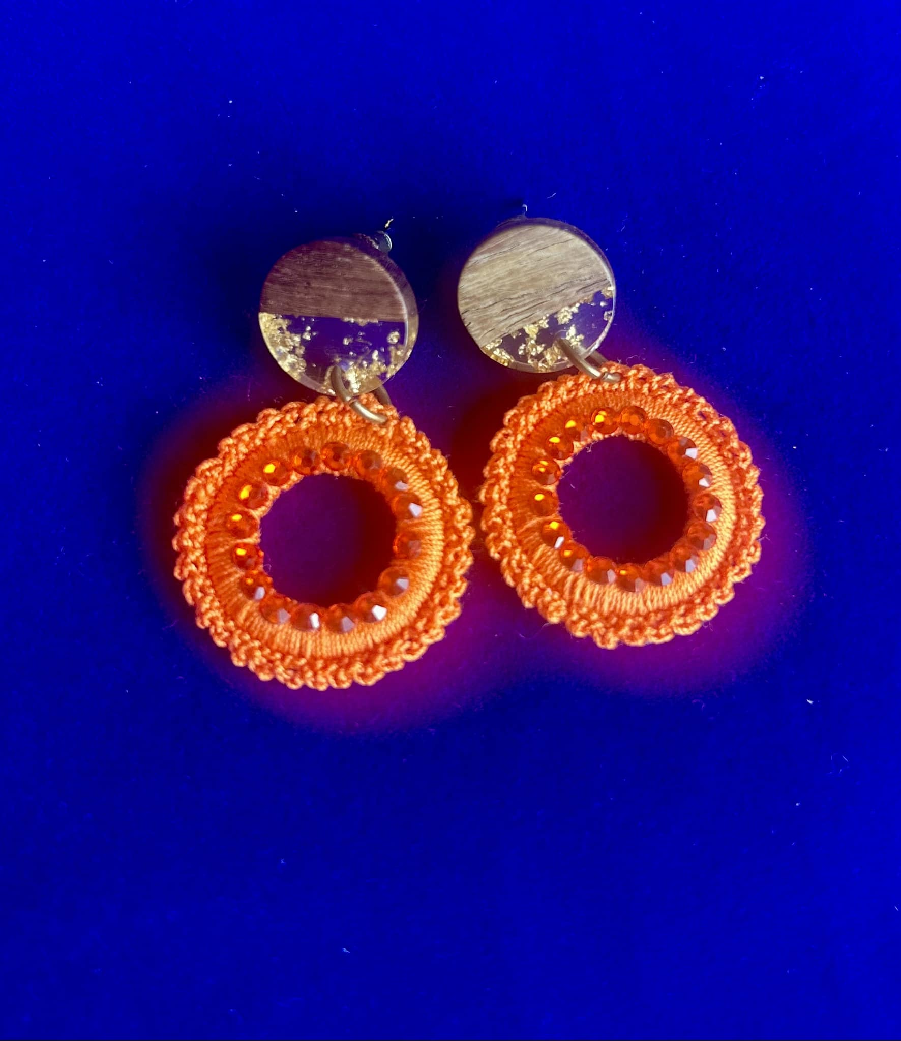 Imagen de aros naranja