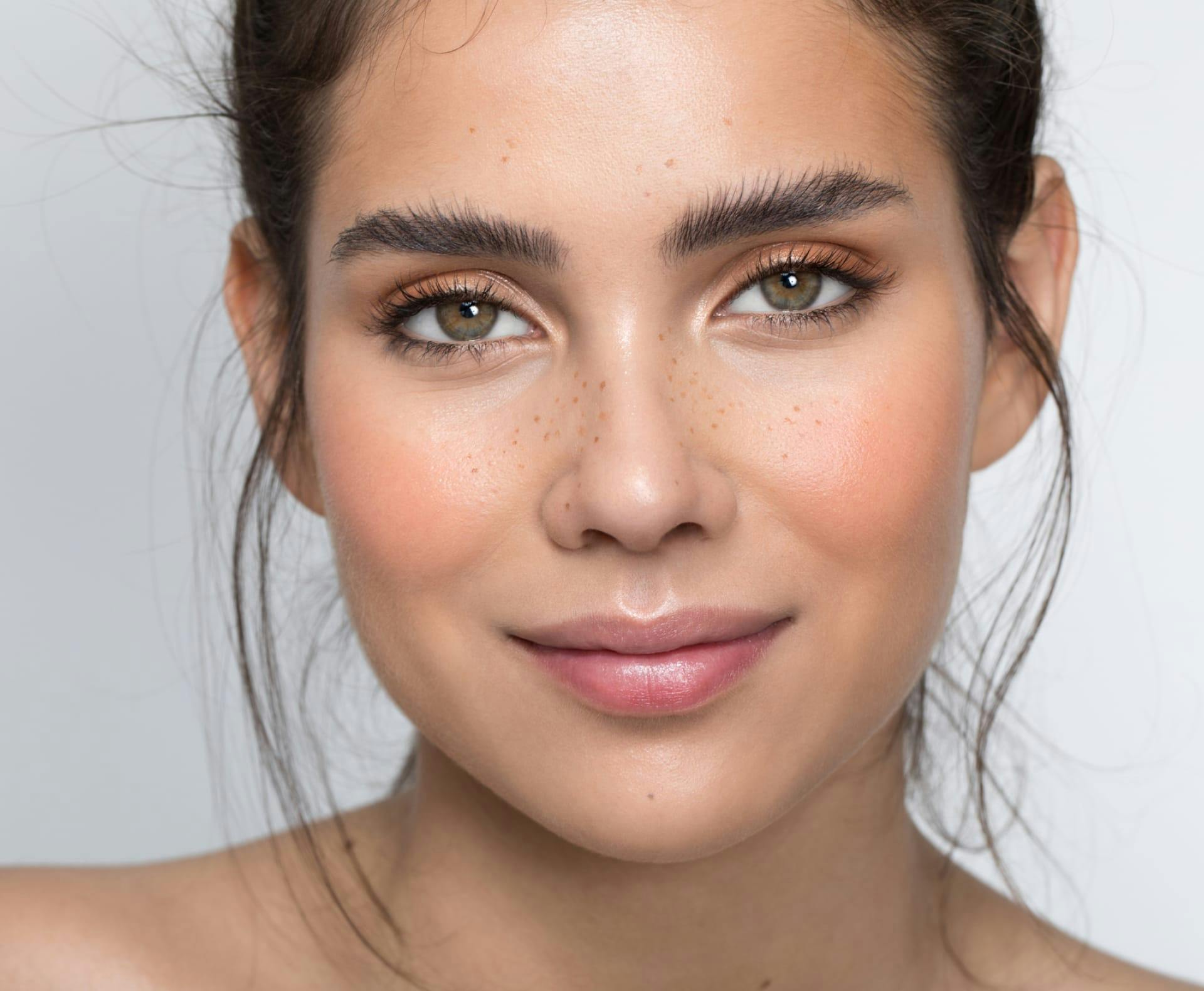 woman smiling
