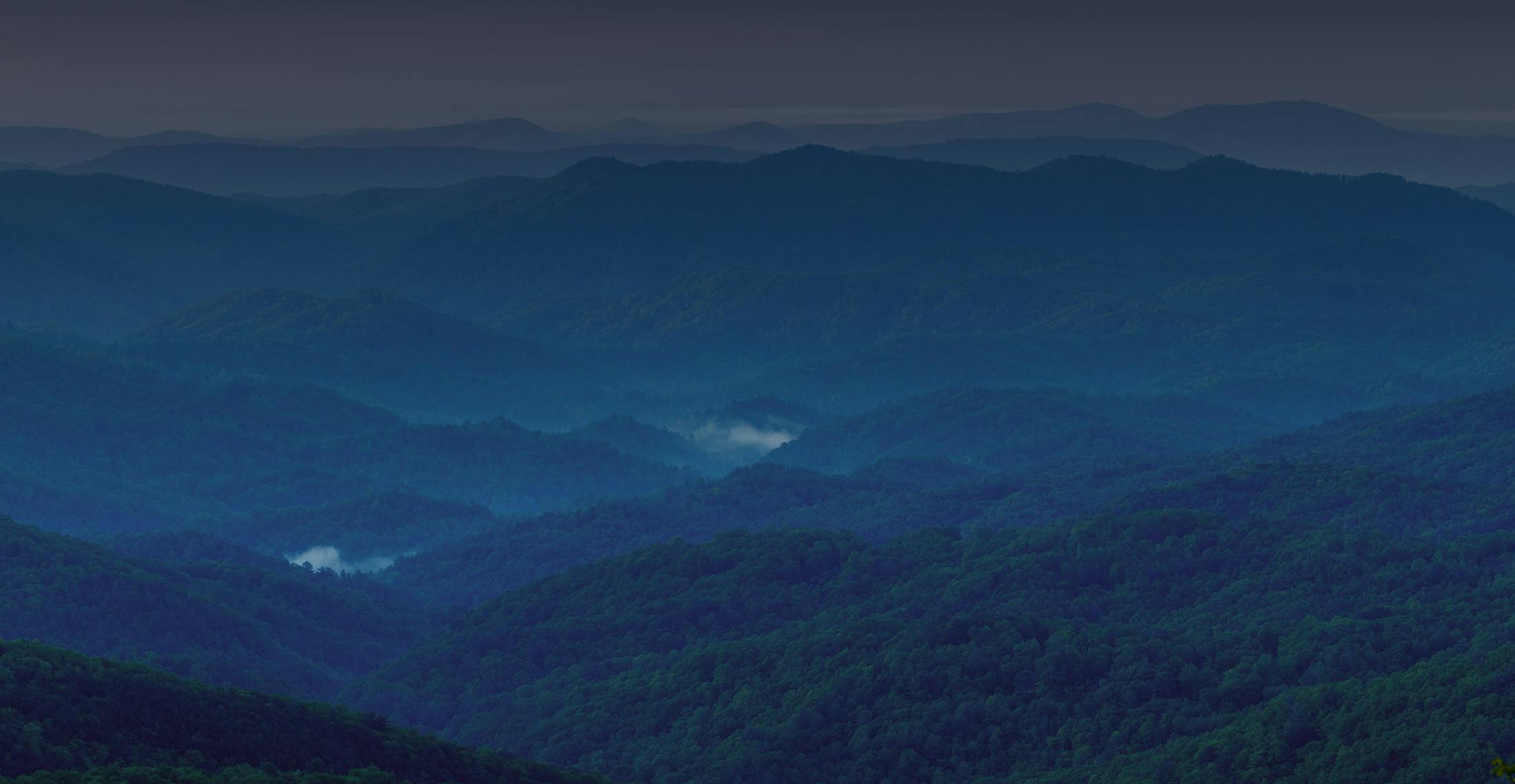 Aesthetic image of green hills.