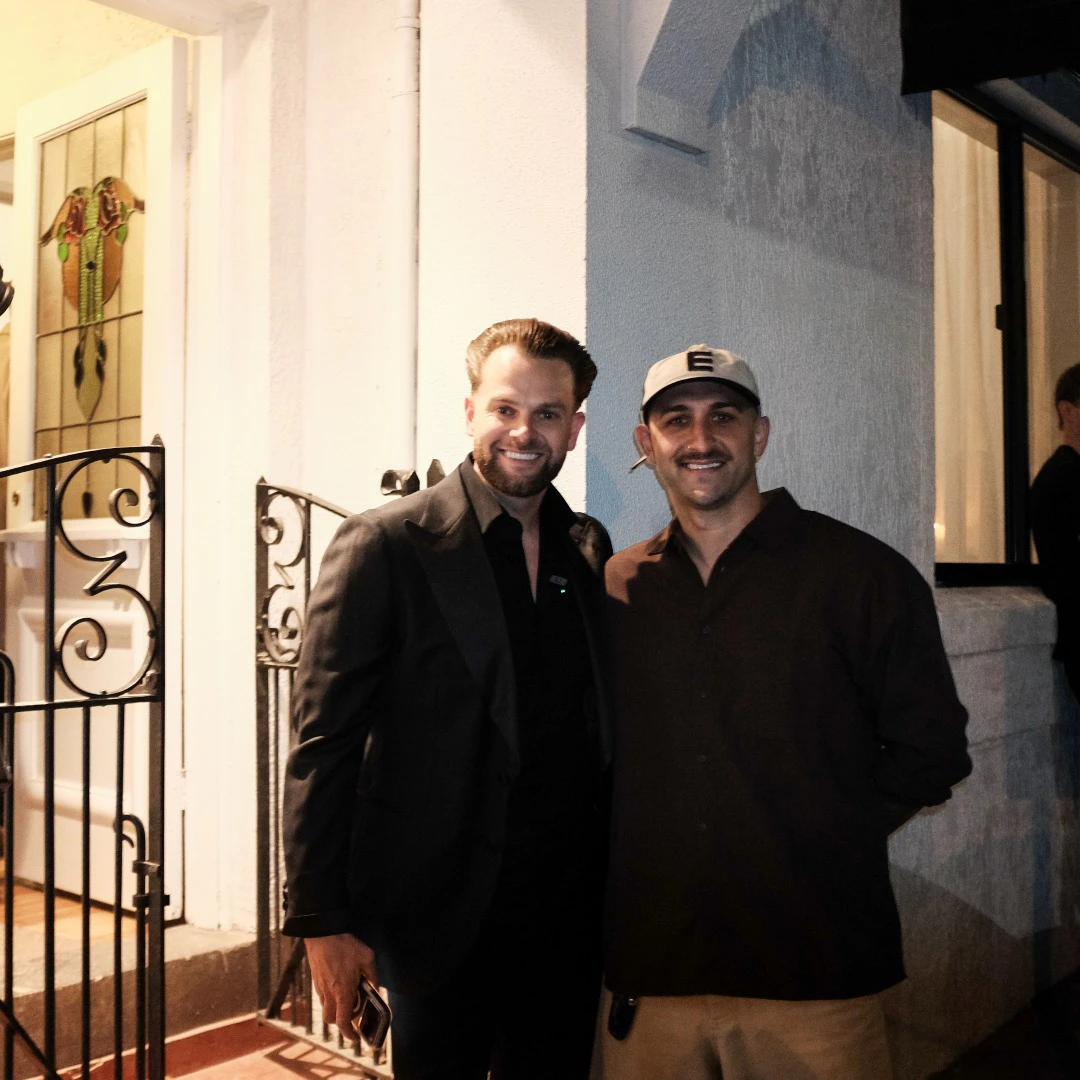 Dylan Francis with Jesse Morano from TPA