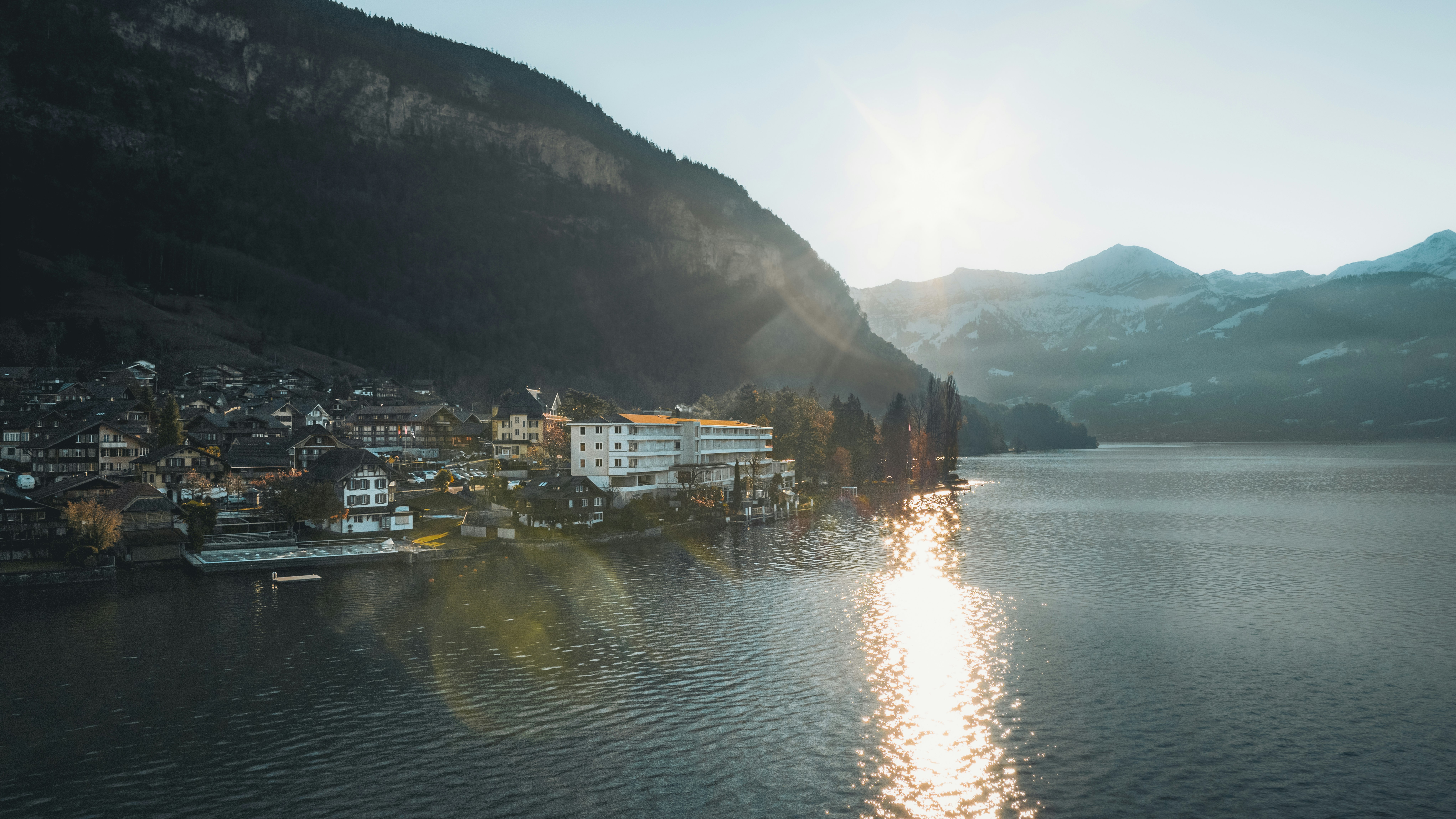 Beatus von der Seeseite Sonnenaufgang Beatus vom See